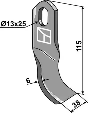 Schlegel 115x38mm